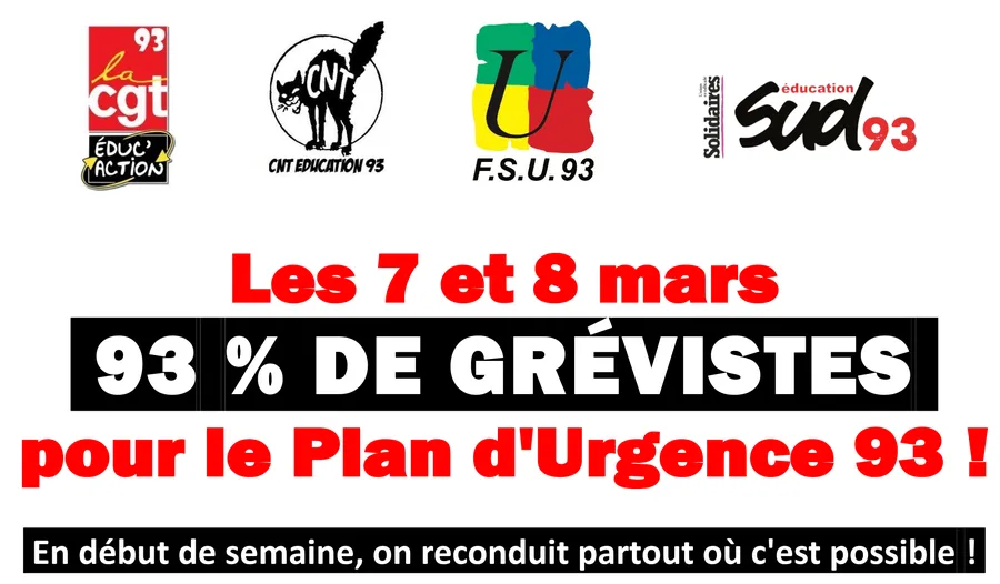 Mobilisation dans 93 semaine 2 !