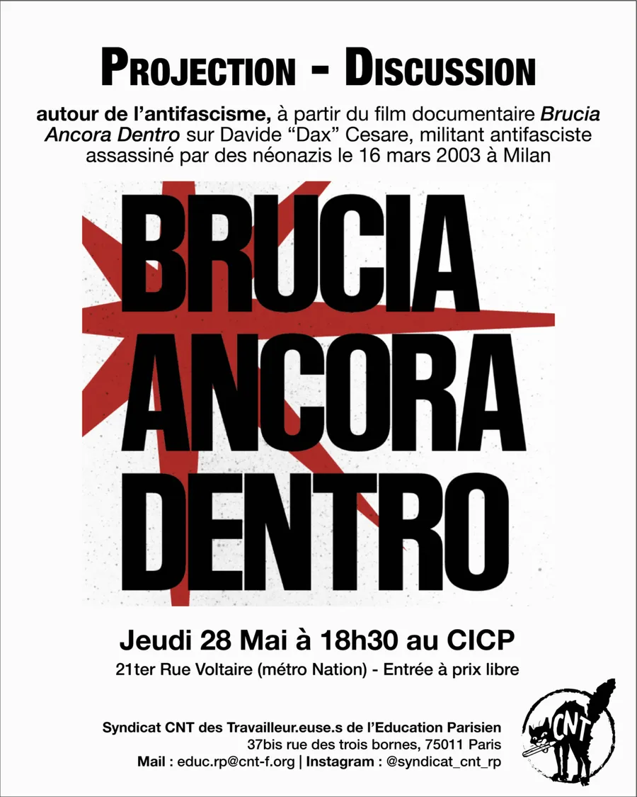 Projection – Discussion antifasciste