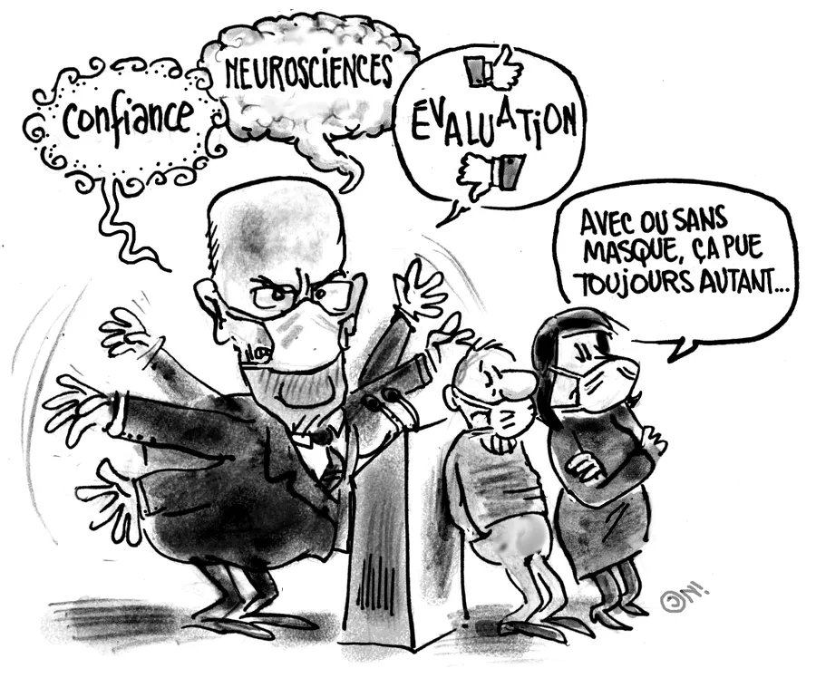 Covid : c’est la foire* rue de Grenelle. Paris, l'Intersyndicale refuse les évaluations nationales.
