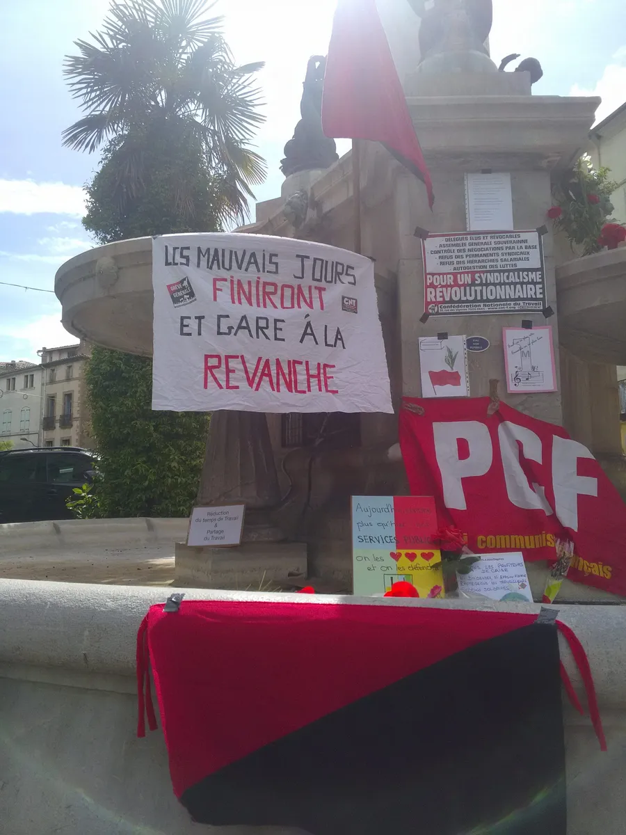 Un 1er mai pas si confiné.es et pas du tout résigné.es. Solidarité réprimée à Montreuil. Amendes en séries...