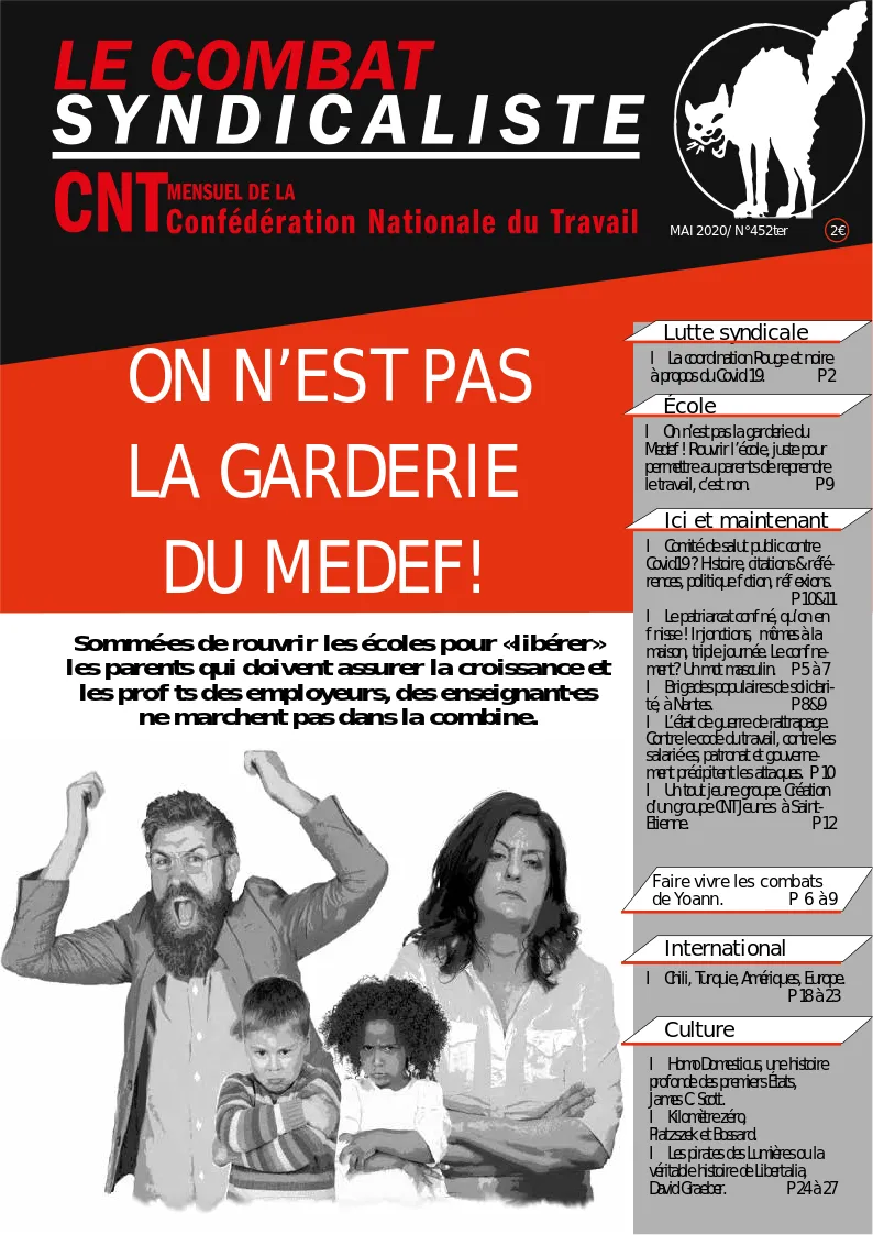 T32. Nous ne sommes pas la garderie du Medef !