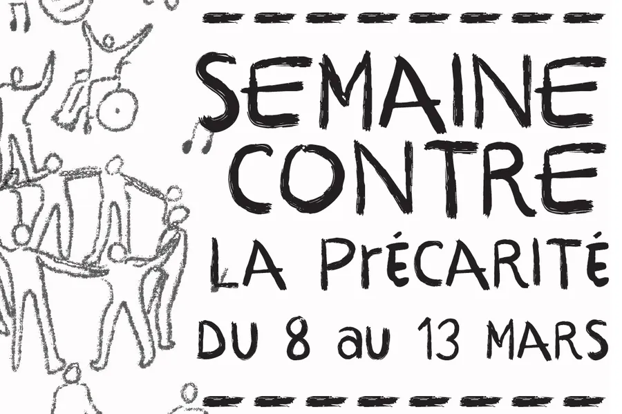 Semaine contre la précarité - Intersyndicale 1er et 2nd degré à Nantes (44)